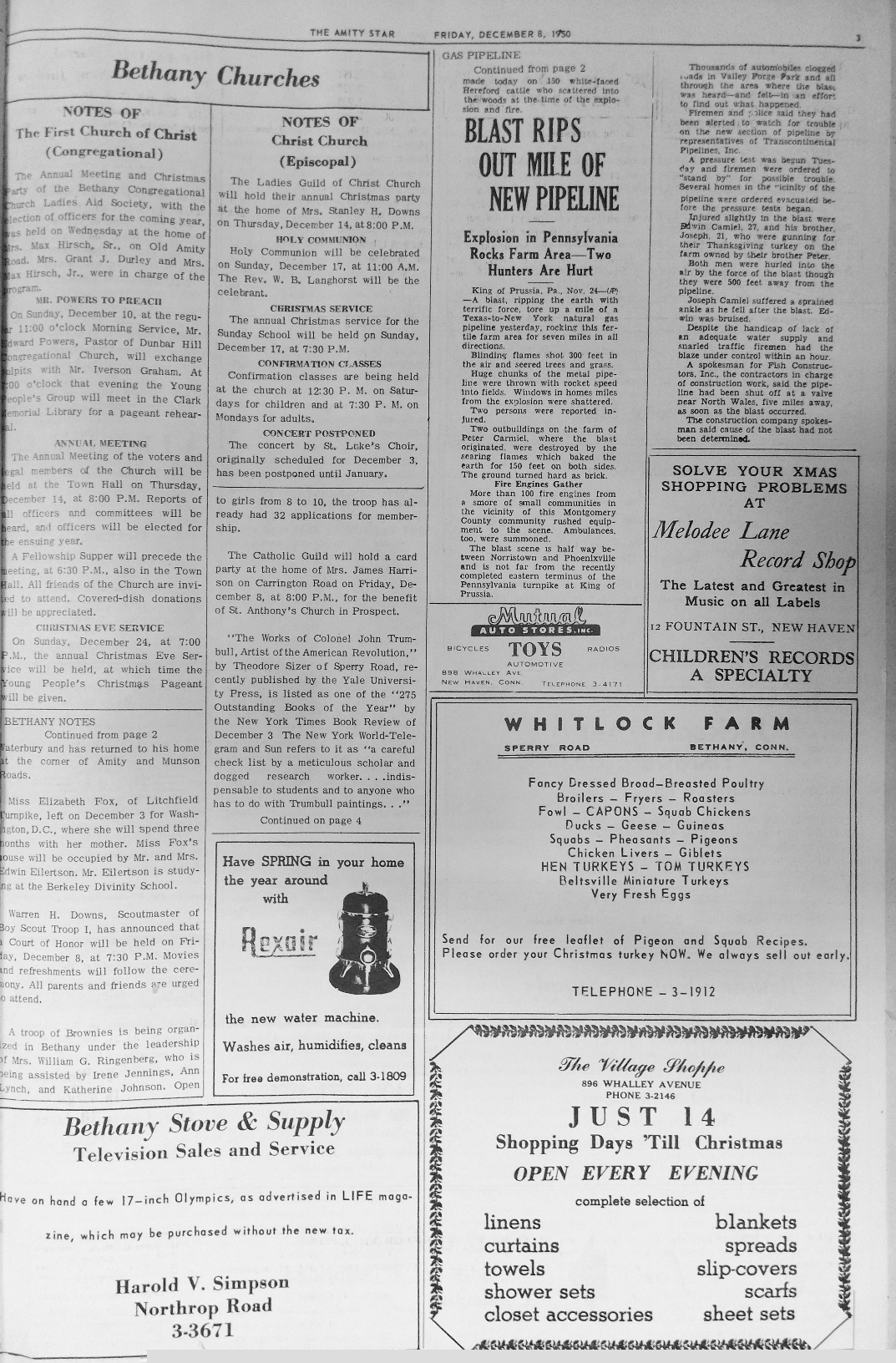 newspaper page