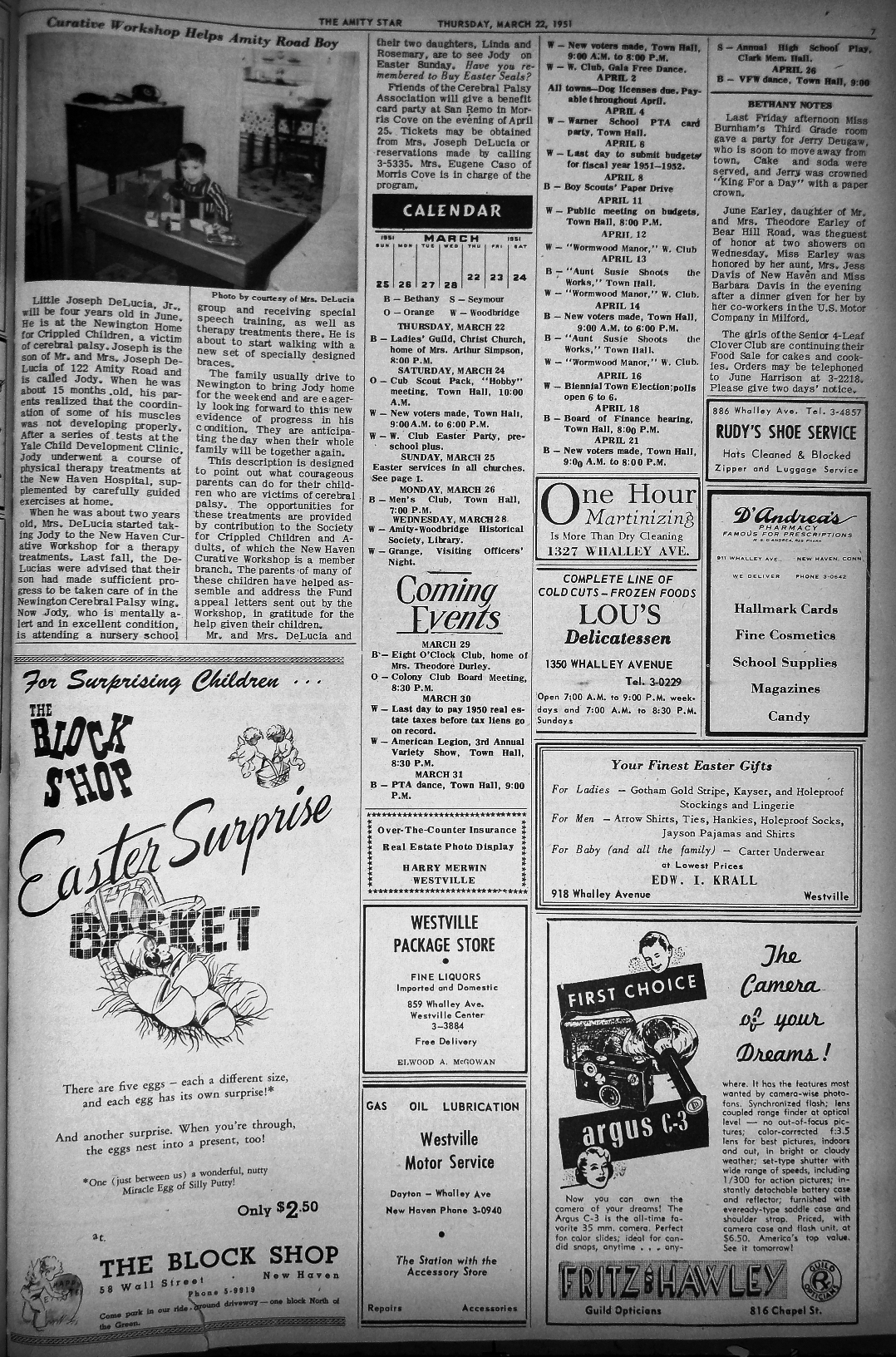 newspaper page