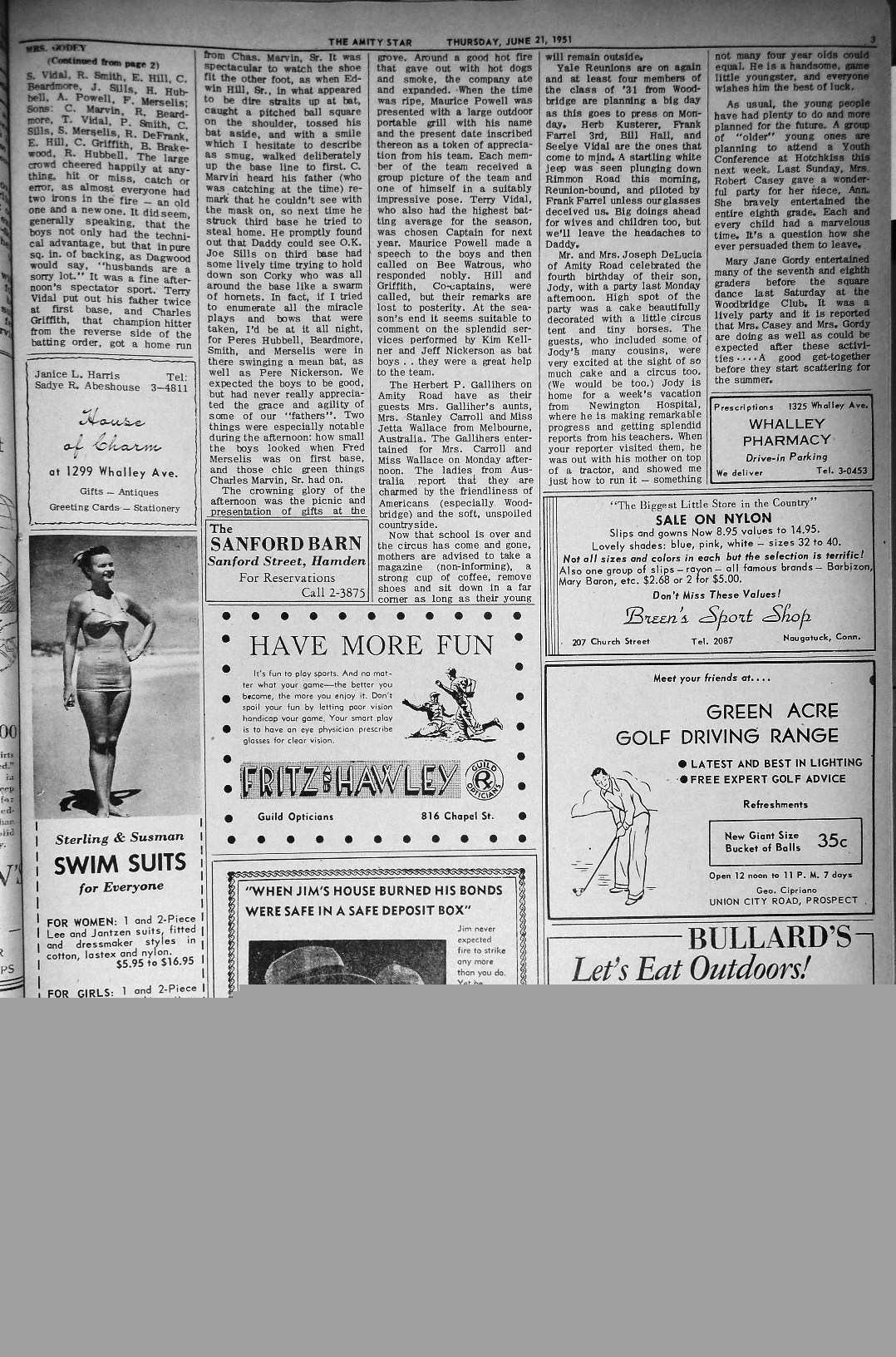 newspaper page
