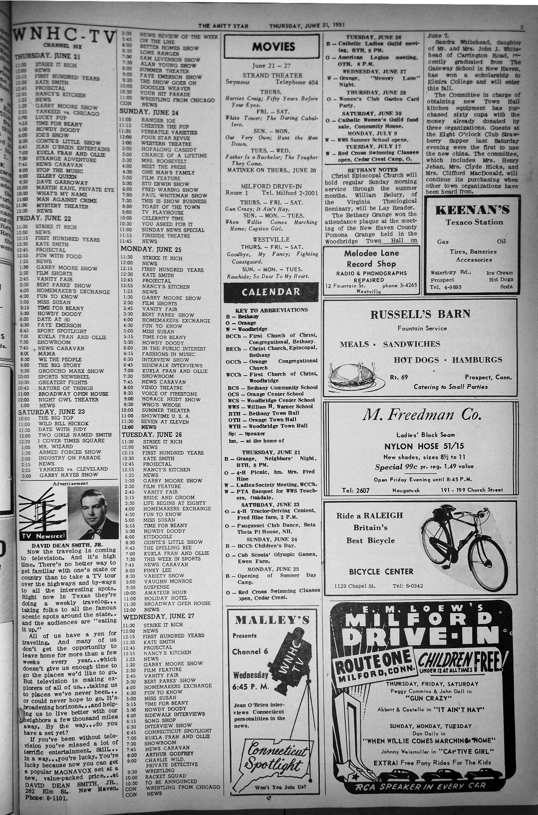 newspaper page