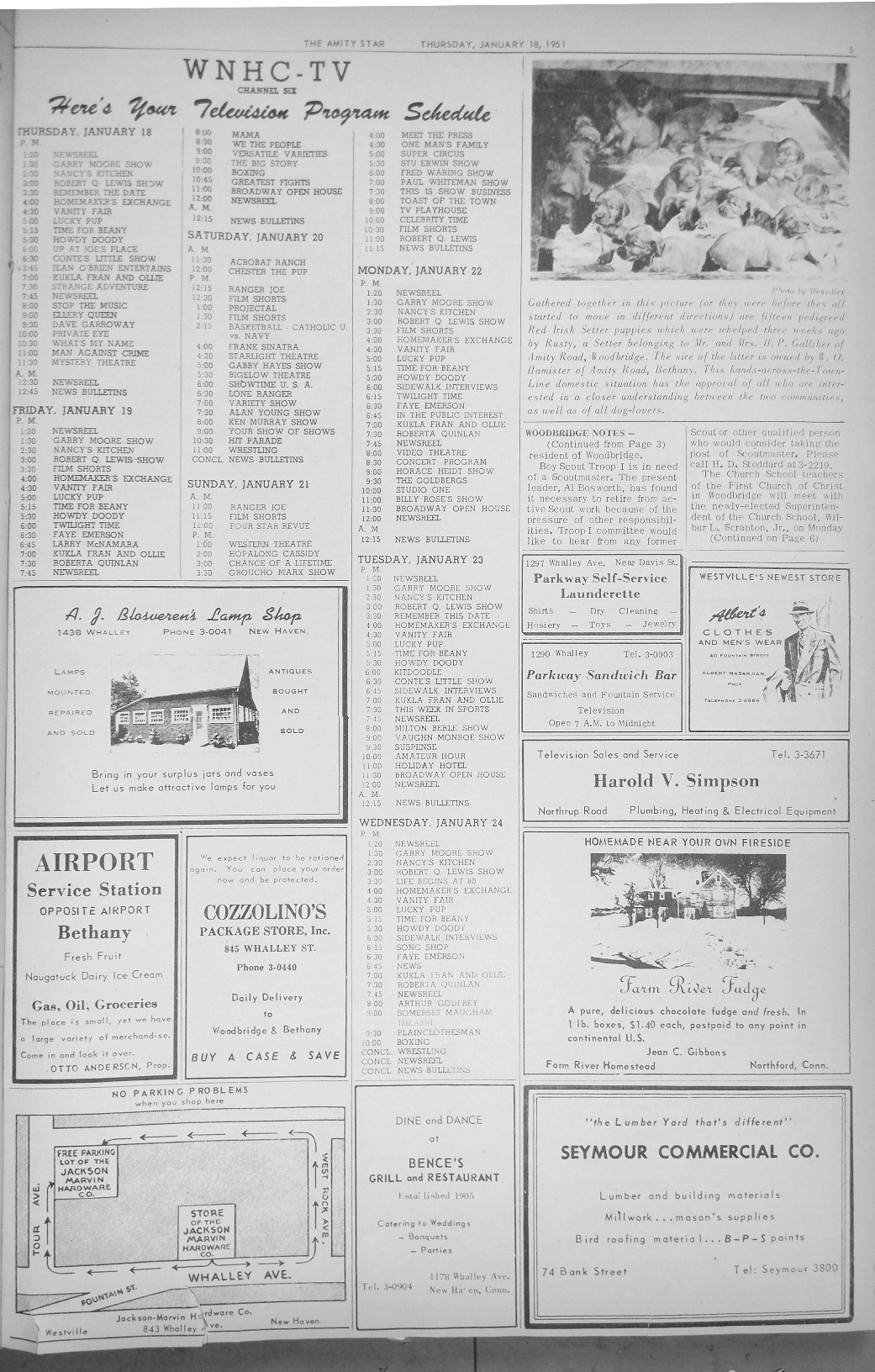 newspaper page